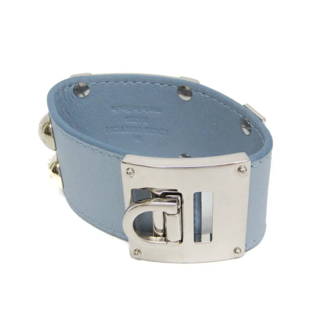 LOUIS VUITTON Blue Leather Bracelet - Picture 2 of 11